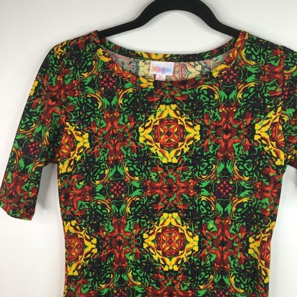 LULAROE Fractal Design Dress - Picture 3 of 7